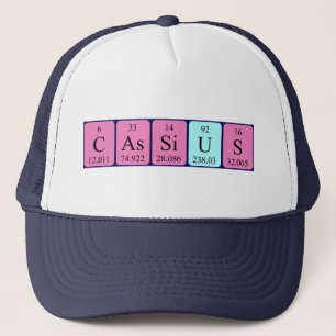 Cassius periodic table name hat