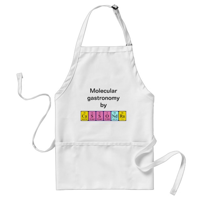 Cassondra periodic table name apron (Front)