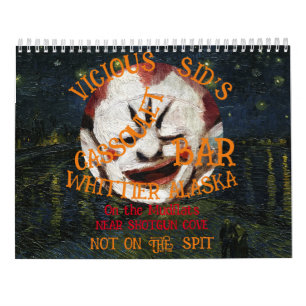 Cassoulet Cadaver Gin Martini Jesus Messiah Bar VA Calendar