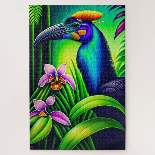 Cassowary 1014 piece Jigsaw Puzzle (Vertical)
