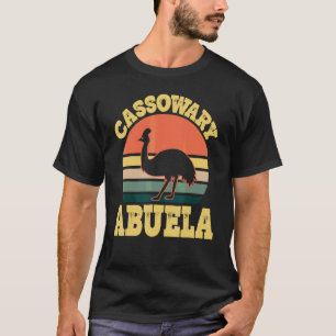 Cassowary Abuela Cute Cassowary Party Spanish Gran T-Shirt