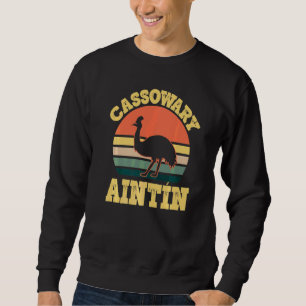 Cassowary Aintin Cute Cassowary Party Irish Aunt   Sweatshirt
