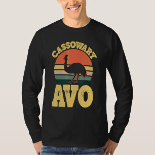Cassowary Avo Cute Cassowary Party Portuguese Gran T-Shirt
