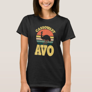 Cassowary Avo Cute Cassowary Party Portuguese Gran T-Shirt