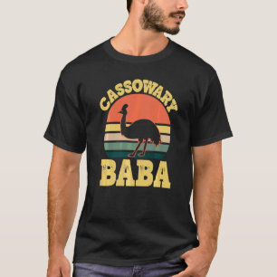 Cassowary Baba Cute Cassowary Party Grandma   T-Shirt