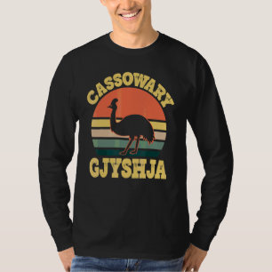 Cassowary Gjyshja Cute Cassowary Party Albanian Gr T-Shirt