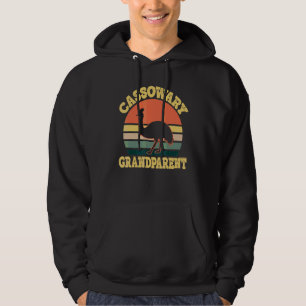Cassowary Grandparent Cute Cassowary Family Party Hoodie