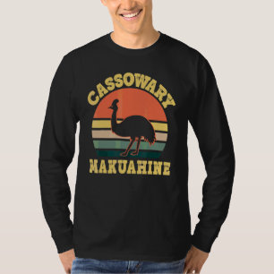 Cassowary Makuahine Cute Cassowary Party Hawaiian  T-Shirt