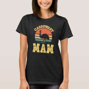 Cassowary Mam Cute Cassowary Party Irish Mum   T-Shirt