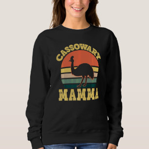 Cassowary Mamma Cute Cassowary Party   Sweatshirt