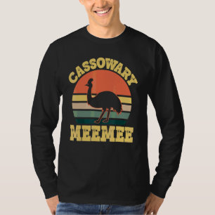 Cassowary Meemee Cute Cassowary Family Party T-Shirt