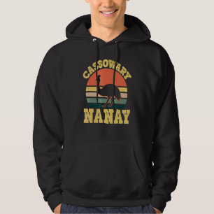 Cassowary Nanay Cute Cassowary Family Party Filipi Hoodie