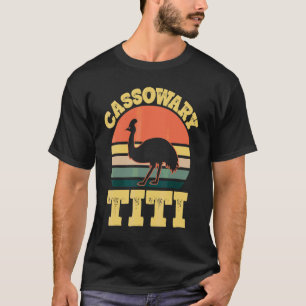 Cassowary Titi Cute Cassowary Family Party T-Shirt