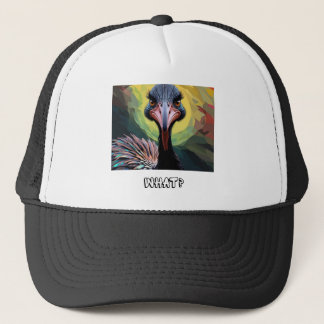Cassowary trucker hat