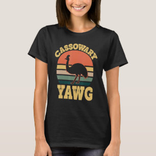 Cassowary Yawg Cute Cassowary Party Hmong Grandpar T-Shirt