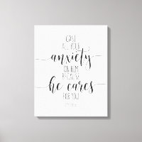 Cast All Your Anxiety On Him, 1 Peter 5:7