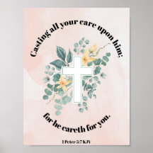 Cast All Your Cares Poster