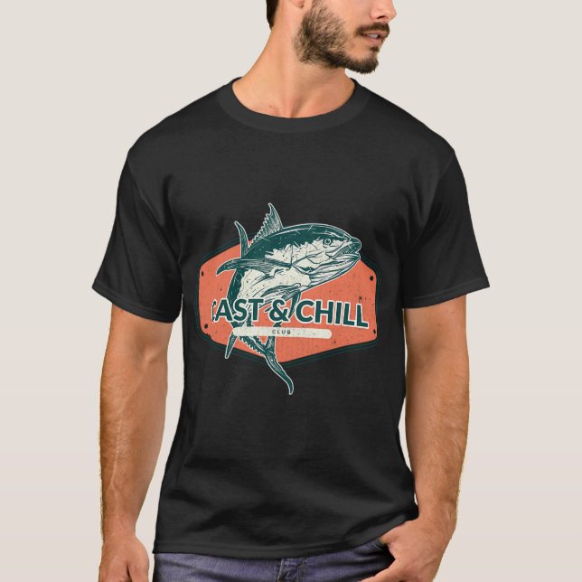 Cast & Chill Club  T-Shirt (Front)