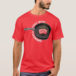 Cast Iron Cooking Cast Iron Skillet T-Shirt