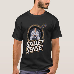 Cast Iron Skillet Skillet Sensei T-Shirt