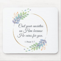 Cast Your Anxieties on Him 1 Peter 5:7
