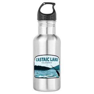 Castaic Lake California Fishing Rod 532 Ml Water Bottle