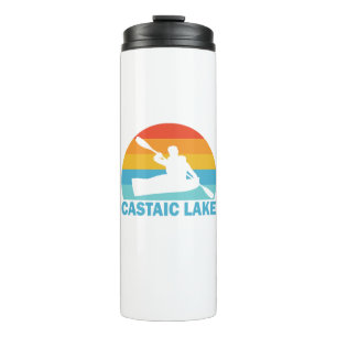 Castaic Lake California Kayak Thermal Tumbler