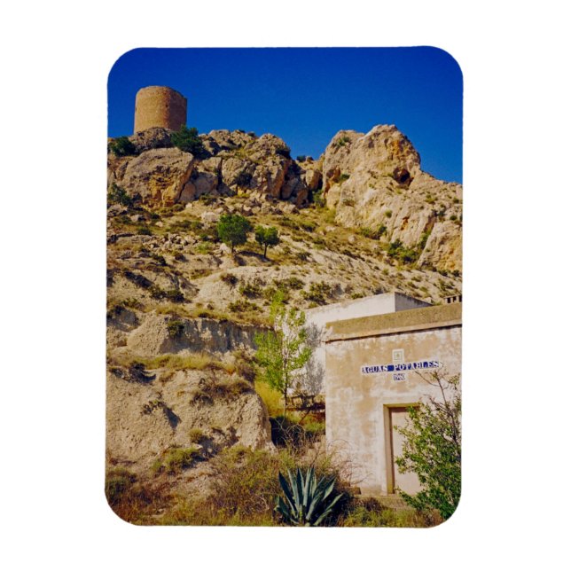 Castalla Castle Magnet (Vertical)