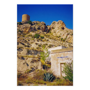 Castalla Castle Photo Print