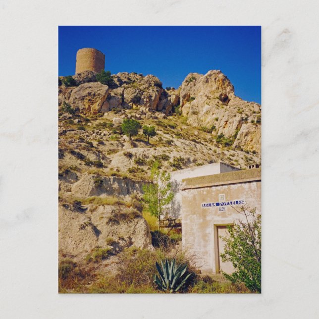 Castalla Castle Postcard (Front)