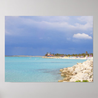 Castaway Cay Beach Poster