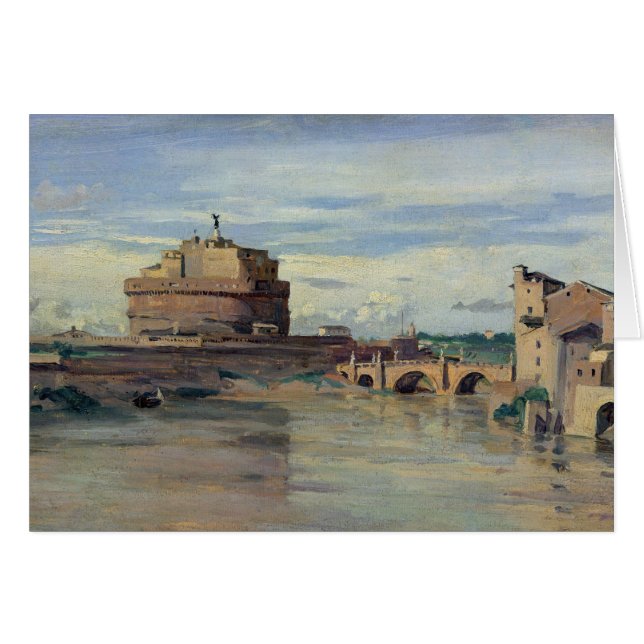 Castel Sant' Angelo and the River Tiber, Rome (Front Horizontal)