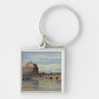 Castel Sant' Angelo and the River Tiber, Rome