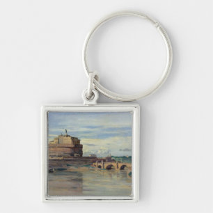 Castel Sant' Angelo and the River Tiber, Rome Key Ring