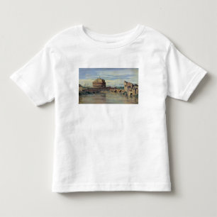Castel Sant' Angelo and the River Tiber, Rome Toddler T-Shirt