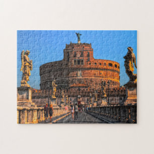 Castel Sant Angelo Rome. Jigsaw Puzzle