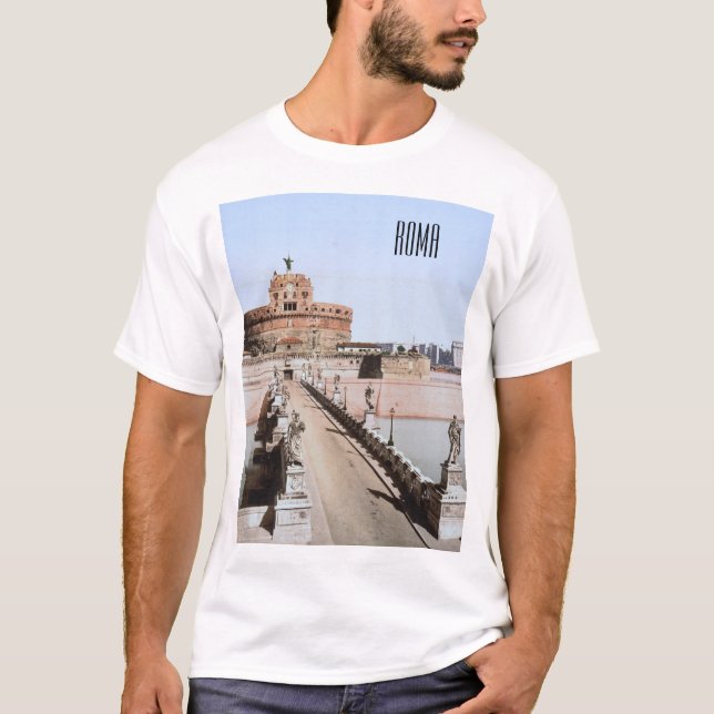 Castel Sant'Angelo in Rome T-Shirt (Front)
