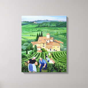 Castellina-in-Chianti Canvas Print