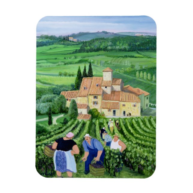 Castellina-in-Chianti Magnet (Vertical)