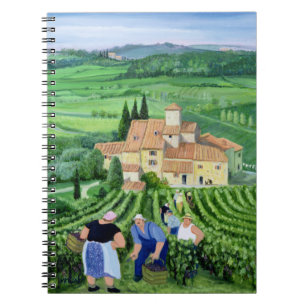 Castellina-in-Chianti Spiral Notebook