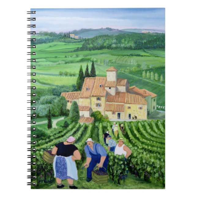 Castellina-in-Chianti Spiral Notebook (Front)