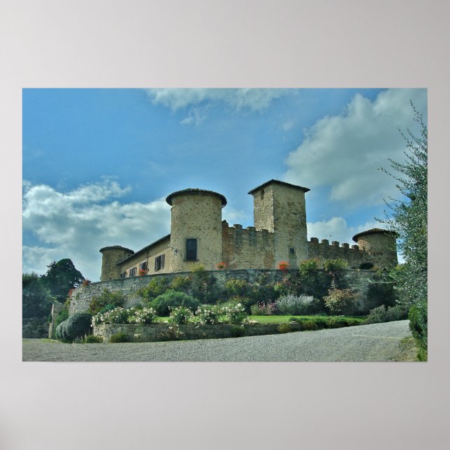 Castello di Gabbiano, Italy - Photograph Print (Front)