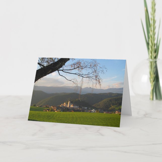 Castelrotto Italy Card (Front)