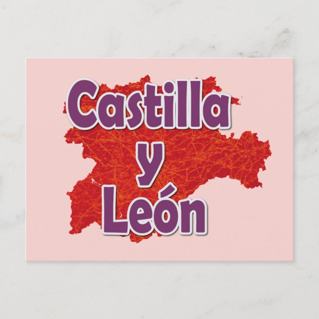 Castile and Leon Postcard (Front)