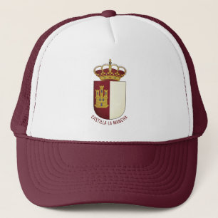 Castilla La Mancha coat of arms - Spain Trucker Hat