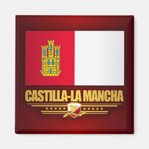 Castilla-La Mancha Flag Magnet