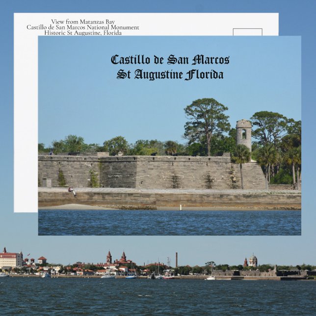 Castillo de San Marcos Historic St Augustine FL Postcard (Creator Uploaded)