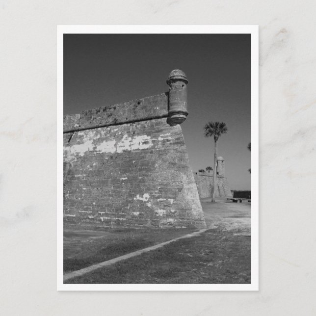 Castillo De San Marcos Postcard (Front)