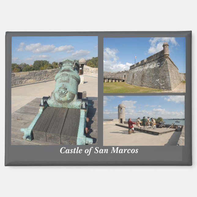 Castillo de San Marcos Postcard Magnet (Front)