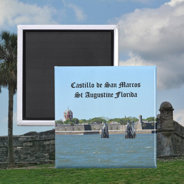 Castillo de San Marcos St Augustine FL Photo Magnet (Creator Uploaded)